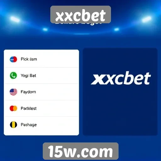 Métodos de pagamento disponíveis no xxcbet